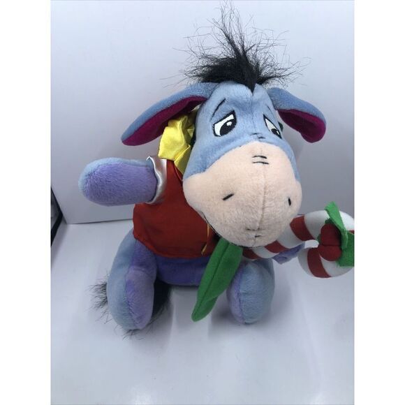 Disney Eeyore Plush Winnie The Pooh Holiday Musical Dancer 2002. Christmas. Read - Picture 1 of 13